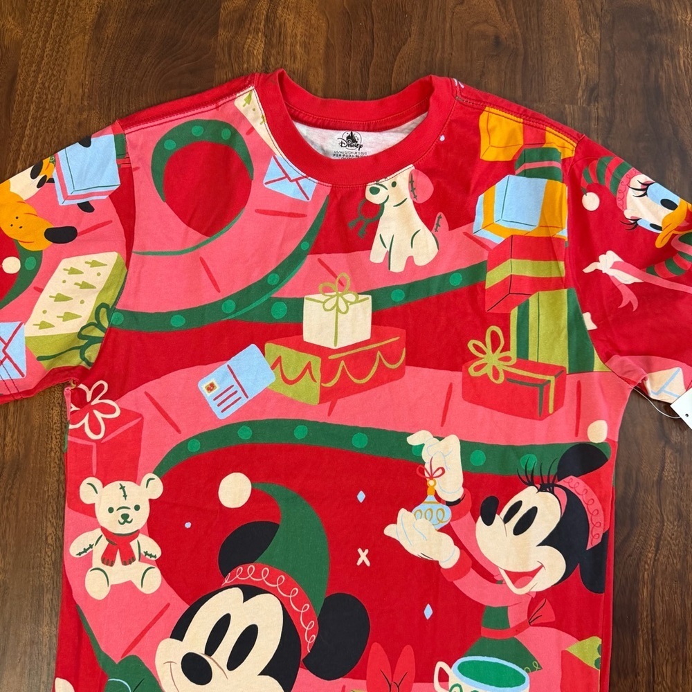 Disney Cruise Exclusive Christmas Mickey & Friends Elf Shirt - Picture 2 of 8